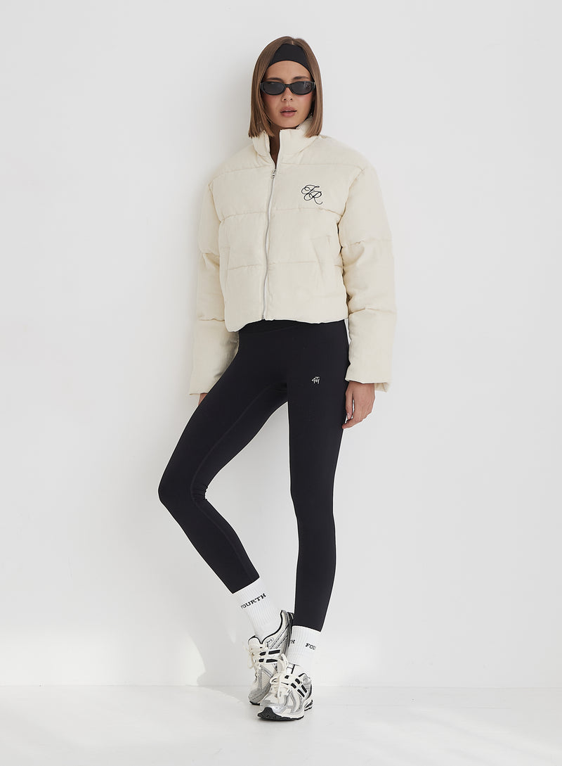 Cream Corduroy Jacket- Arna