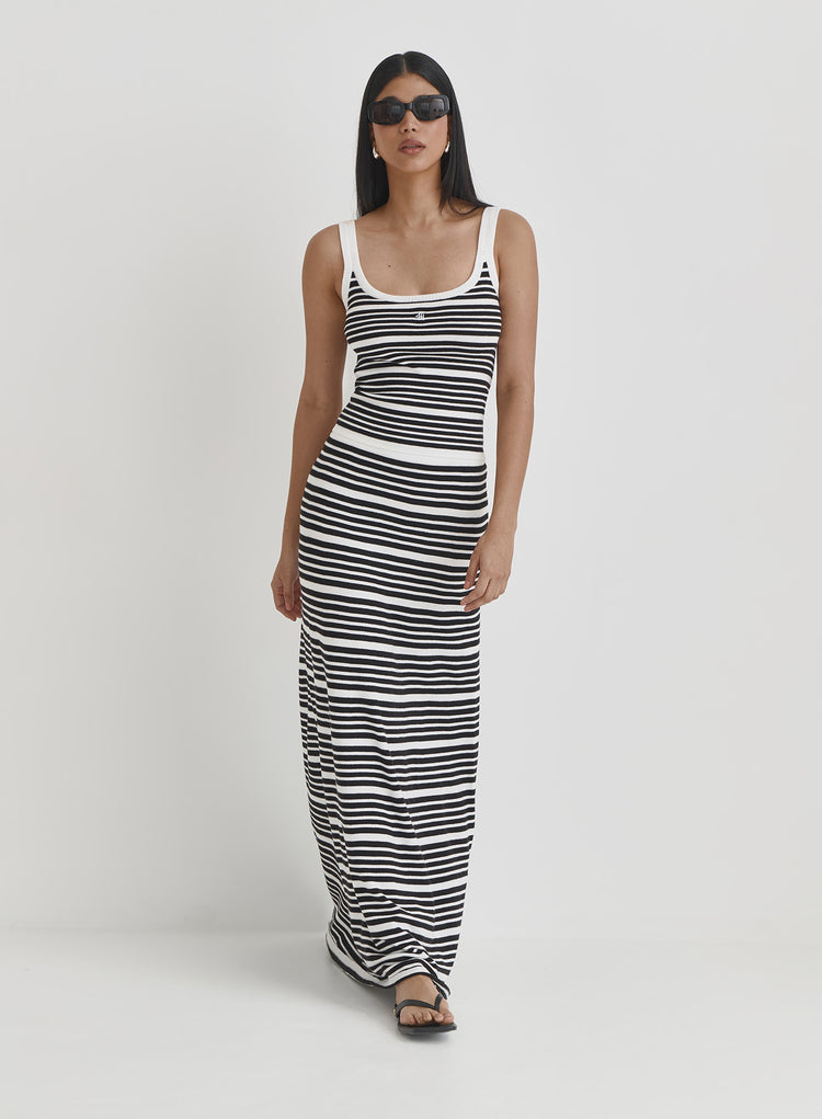 Multi Stripe Vest Top- Eva