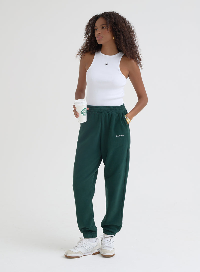 Forest Green Club Slogan Jogger - Sunday