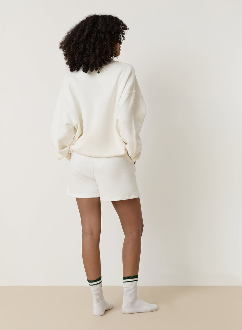 Cream Fourth Resort Club Oversized Sweatshirt- Mirissa