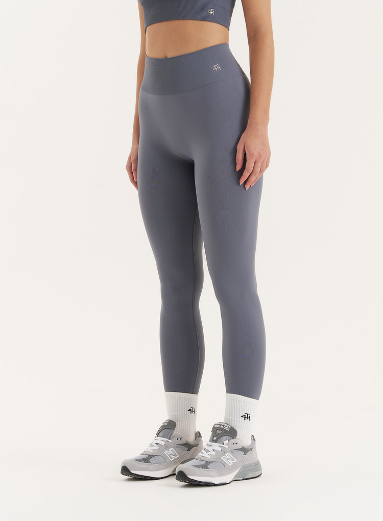 Grey Sculpting Seamless Gym Leggings- Tyler