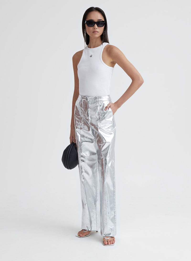 8 pairs of metallic trousers to shop now